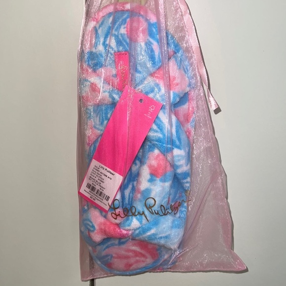 Lilly Pulitzer Slippers GWP My Little Peony Size 5/6 7/8 9/10 NWT - Picture 3 of 5